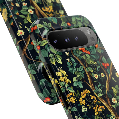 Floral Phone Case - Tough Cases, Colorful Nature Design, Gift for Flower Lovers, Phone Accessory, Unique Cell Phone Cover