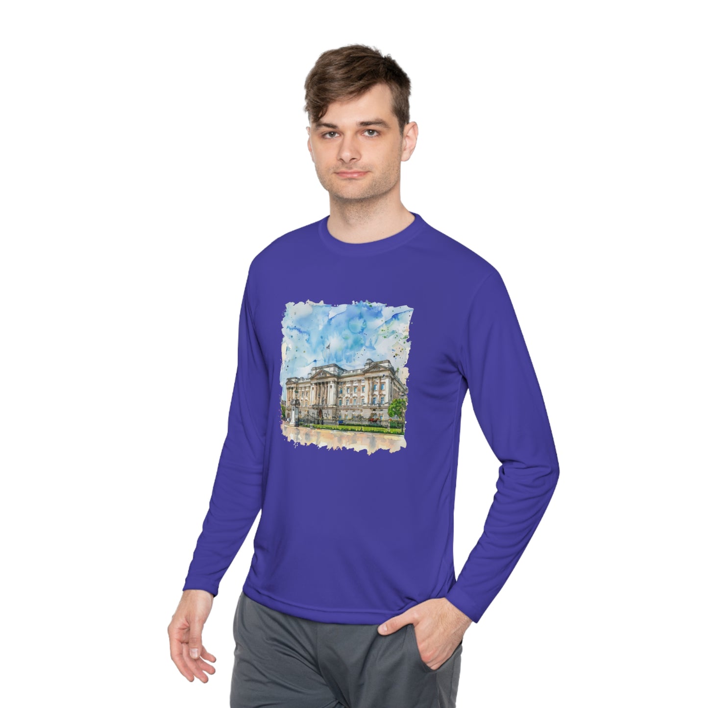 Unisex Lightweight Long Sleeve Tee - British Nature - Scenic Landscapes and Natural Beauty