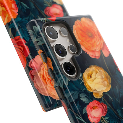 Floral Phone Case, Tough Cases for Phone Protection, Gift for Flower Lovers, Floral Designs, Spring Decor