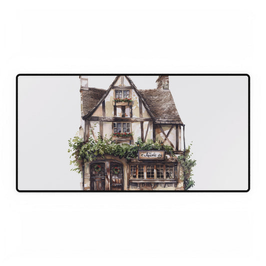 Artistic Desk Mats with Cozy Cottage Design, Office Decor, Work From Home Accessories, Unique Gifts, Home Office Essentials