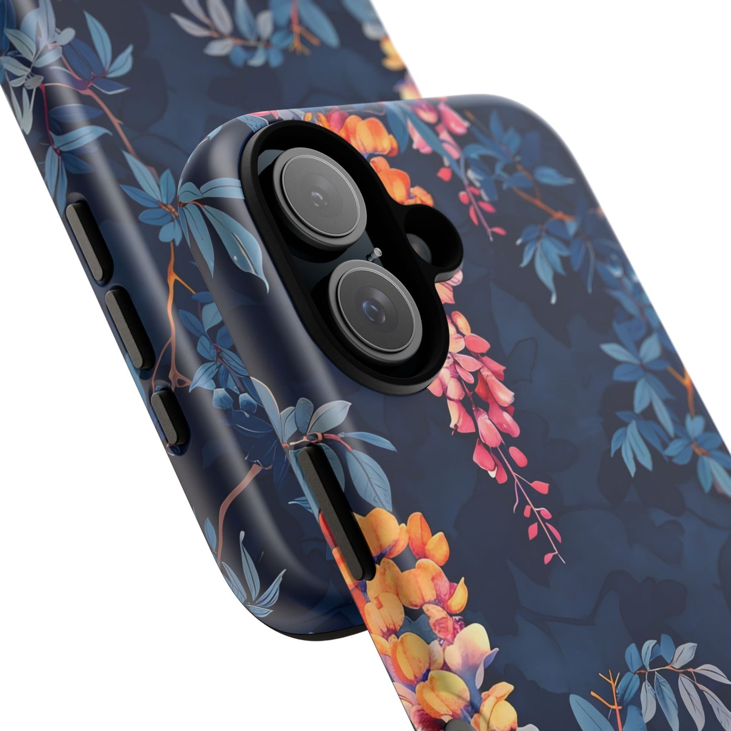 Floral iPhone Case, Tough Phone Cover, Gift for Her, Nature Lover Accessory, Spring Decor, Unique Floral Design