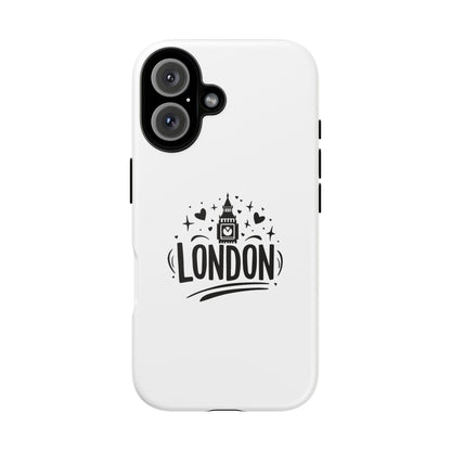 Stylish Phone Case for London Lovers, London Gift, Travel Accessory, Unique Smartphone Case, Cityscape Phone Cover