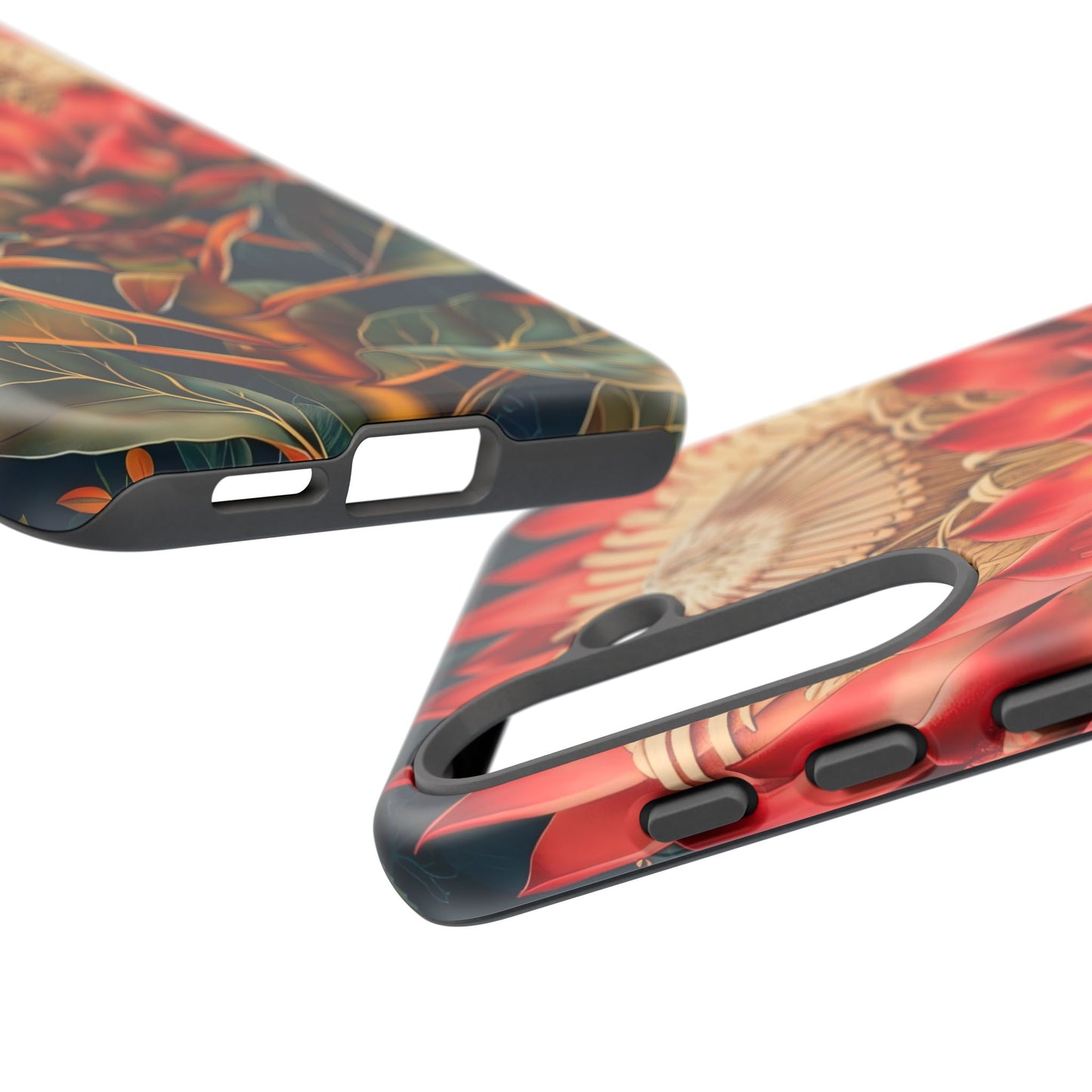 Tough Cases: Vibrant Floral Phone Case, Tough Phone Covers, Floral Art Cases, Nature Design Accessories, Gift for Nature Lovers