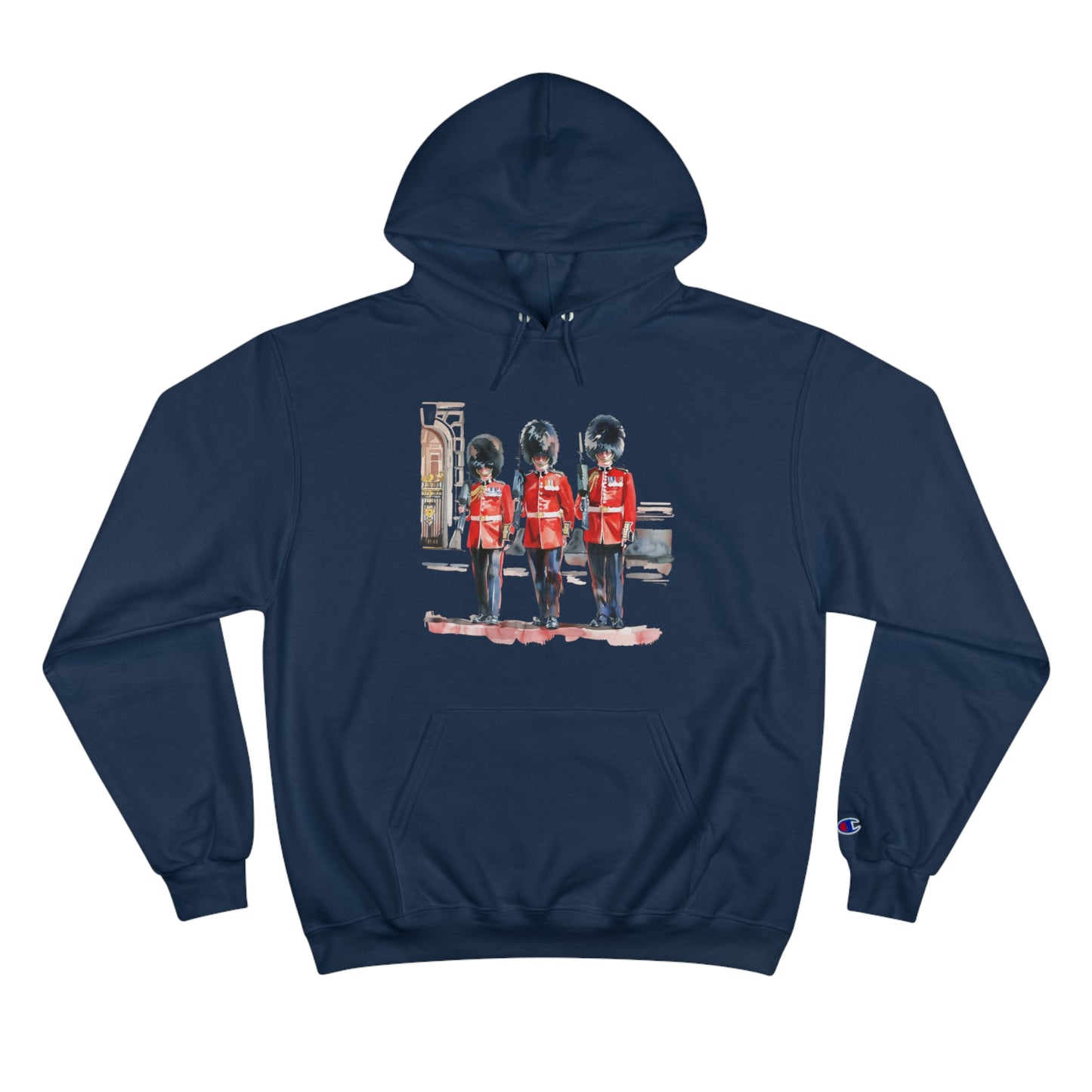 Red Jacket - Bodmin Keep: Cornwall's Army Classy Champion Hoodie