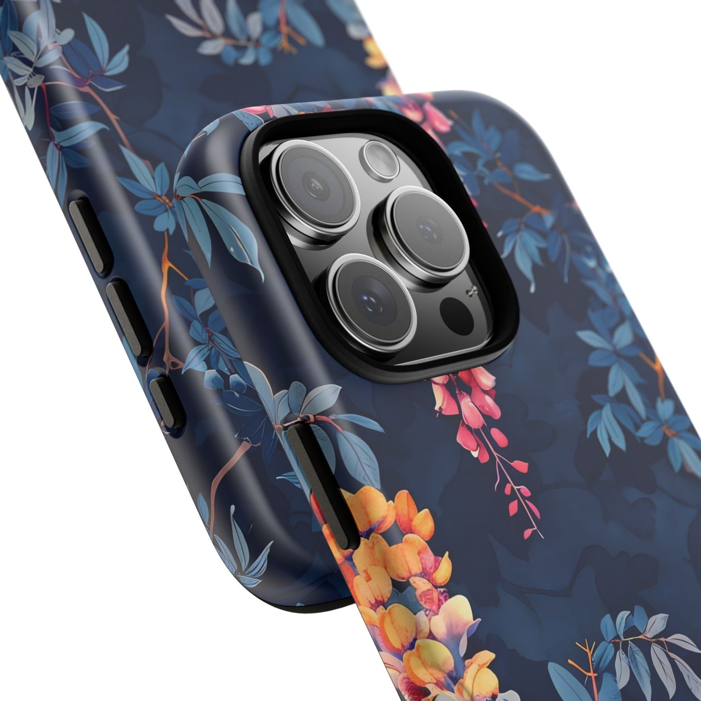 Floral iPhone Case, Tough Phone Cover, Gift for Her, Nature Lover Accessory, Spring Decor, Unique Floral Design