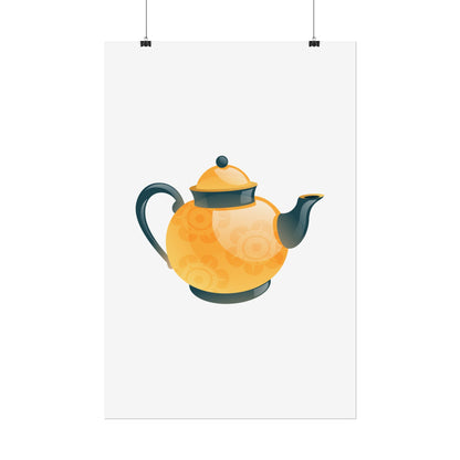 Vintage Tea Pot Rolled Posters