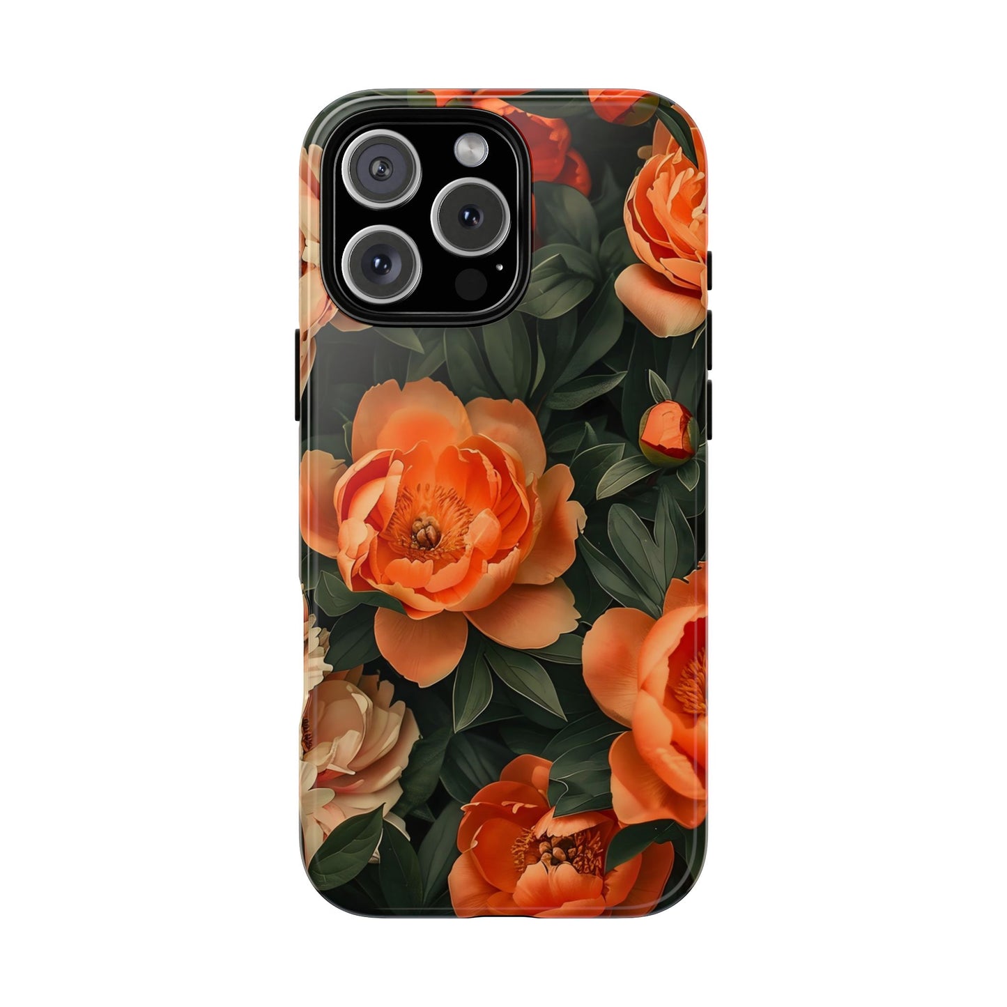 Stylish Floral Phone Case, Tough Cases, Floral Phone Cover, Gift for Her, Spring Accessories, Mother's Day, Phone Protection