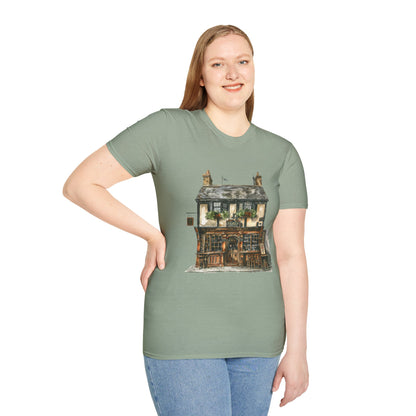 Unisex Softstyle T-Shirt - Charming & Cozy - Life in a British Village House