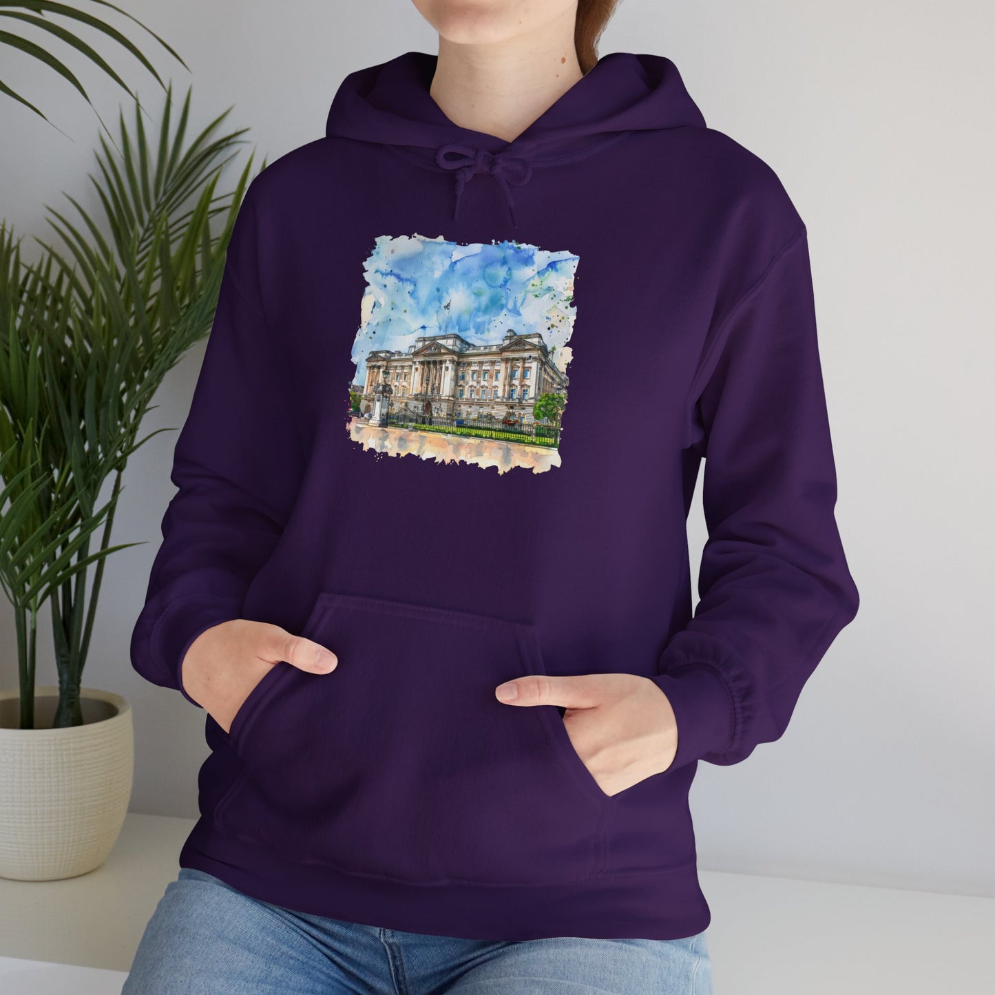 Unisex Heavy Blend™ Hooded Sweatshirt - British Nature - Scenic Landscapes and Natural Beauty