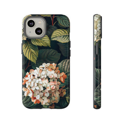 Floral Phone Case - Tough Cases, Nature Lover Gift, Floral Design, Botanical Phone Cover, Stylish Cellphone Accessory, Mother's Day Gift