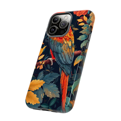 Vibrant Parrot Phone Case - Tough, Stylish, Nature-Inspired, Tropical, Wildlife, Perfect Gift, Summer Vibes