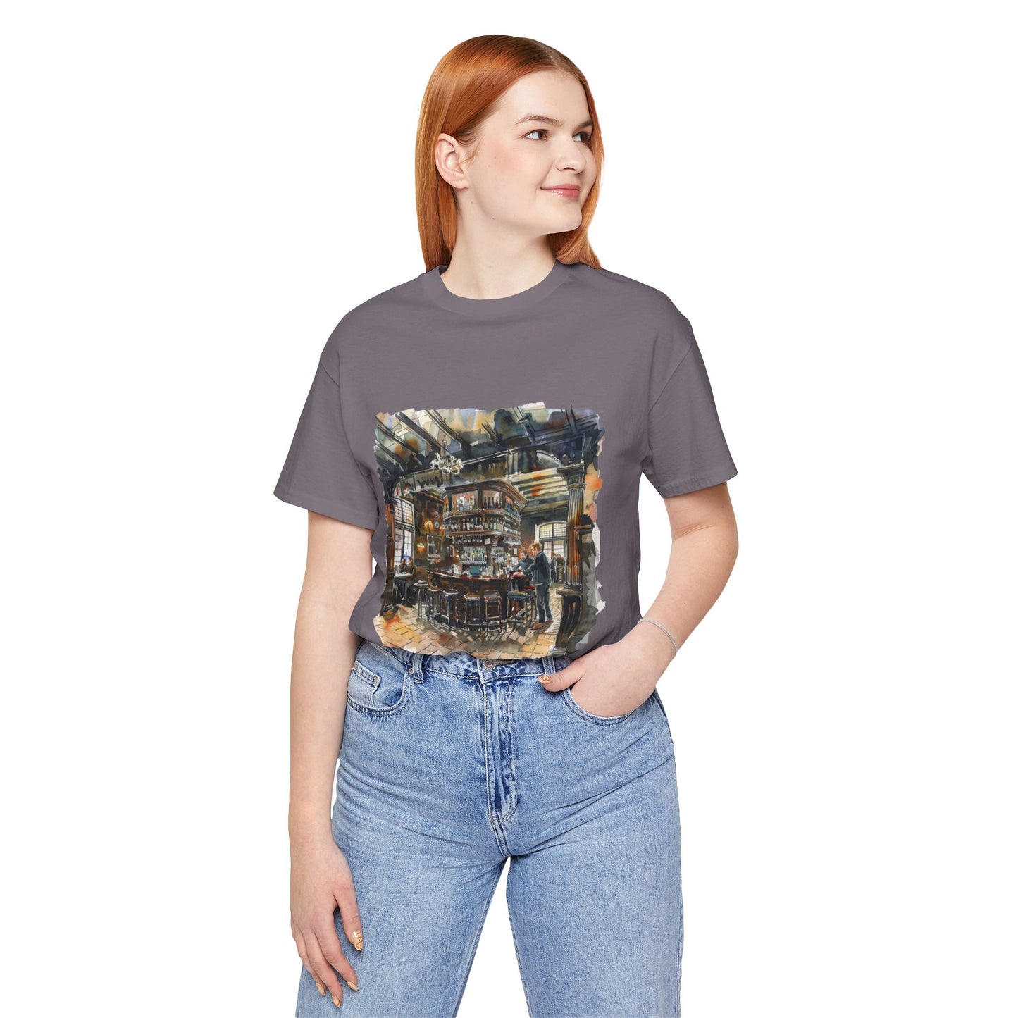 Unisex Jersey Short Sleeve Tee - The Local Spot - Authentic British Pub Vibes