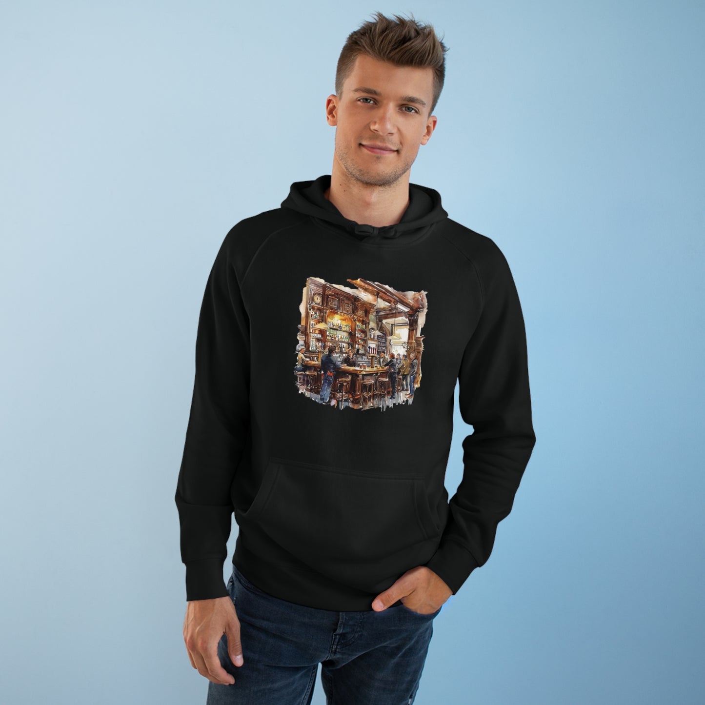 Unisex Hoodie - Timeless British Pub