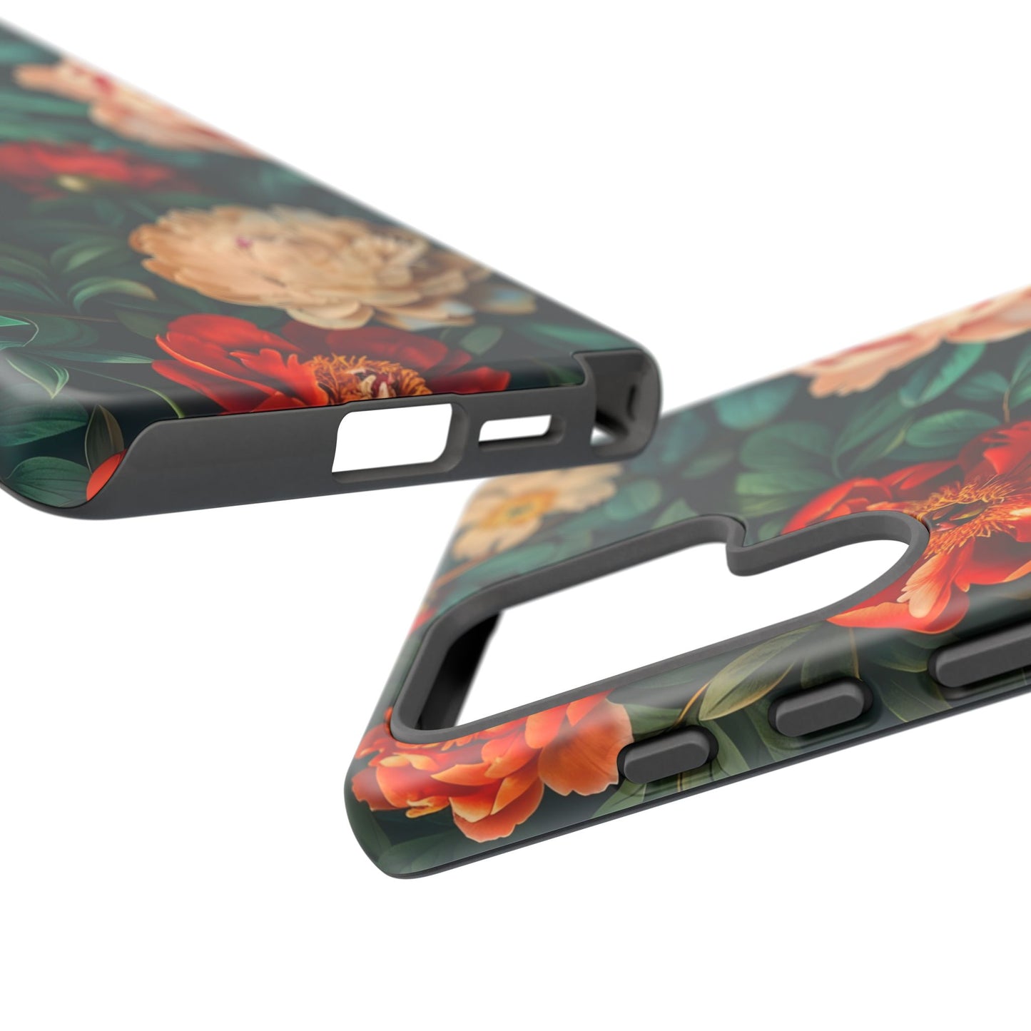 Floral Phone Case - Tough Cases, Vibrant Protection, Gift for Her, Cute Floral Design, Trendy Accessory, Perfect for Spring