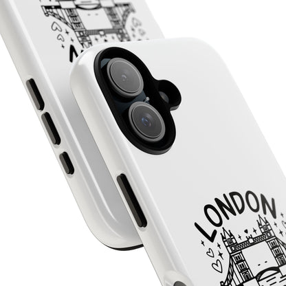 London Vacation Phone Case - Fun Travel Design for Adventurers