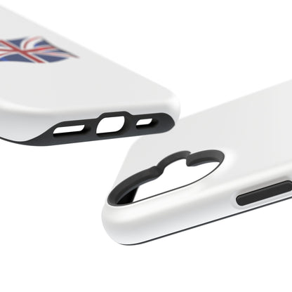 UK Flag Magnetic Phone Case, Durable Tough Cover, Gift for Patriots, Ideal for Travelers, Accessories for Holidays
