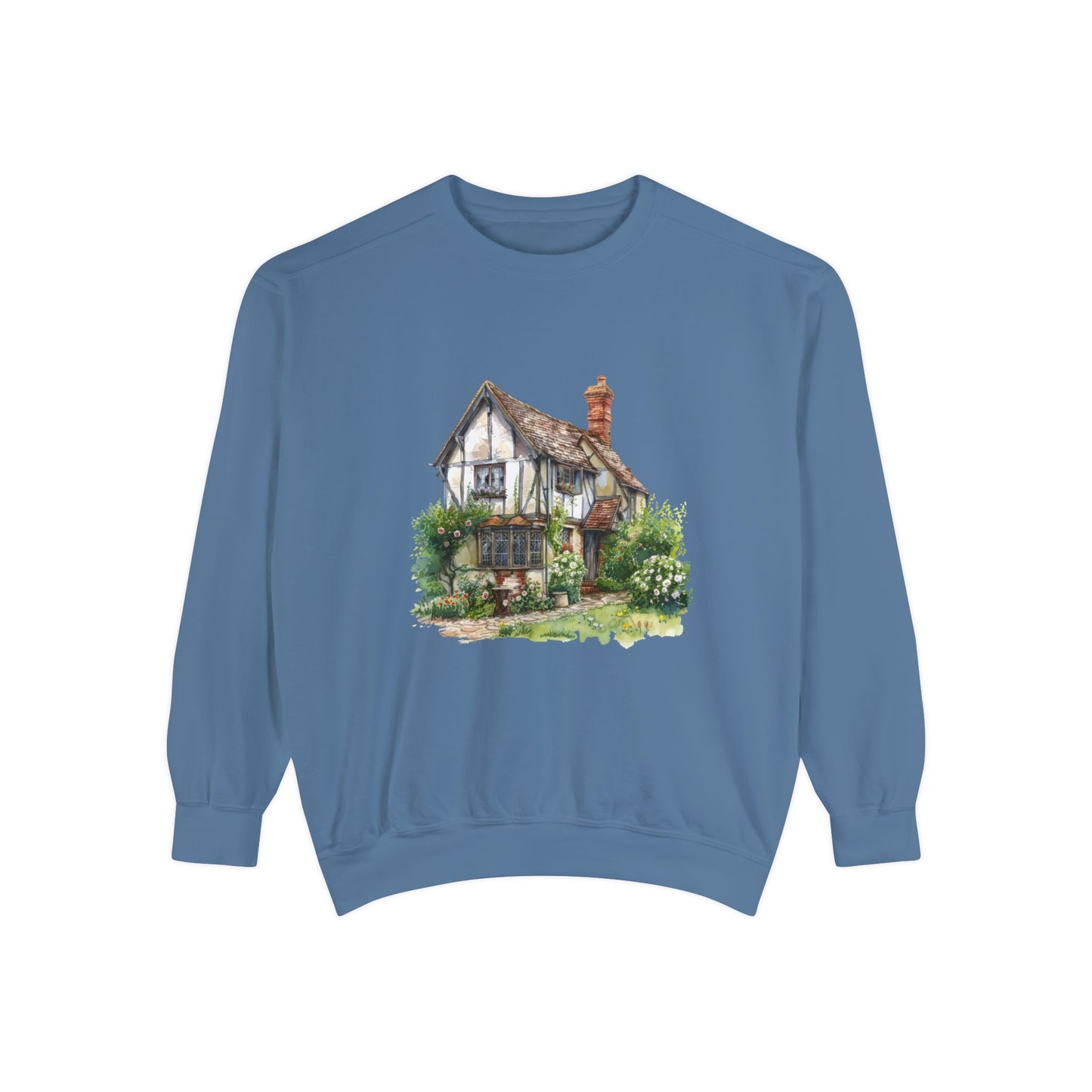 Unisex Garment-Dyed Sweatshirt - British Historic House