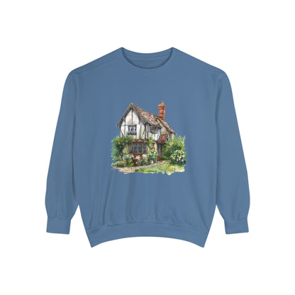 Unisex Garment-Dyed Sweatshirt - British Historic House