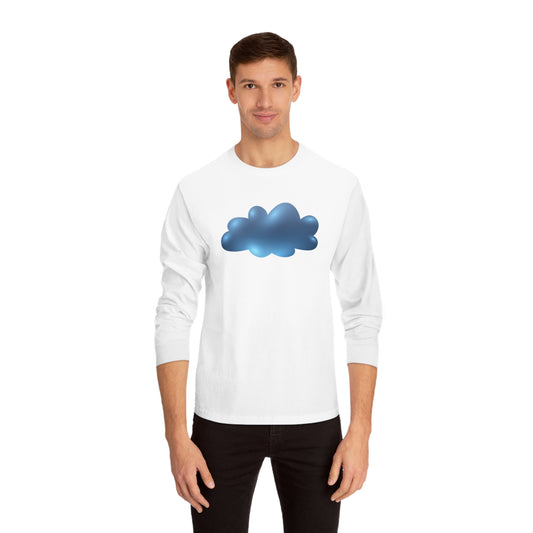 Unisex Classic Long Sleeve T-Shirt - Serene Cloudscape - Dreamy Cloud Design