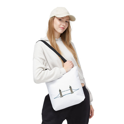 Stylish Tote Bag with London Bridge Design, Perfect for Everyday Use, Gifts, Travel, and Shopping!