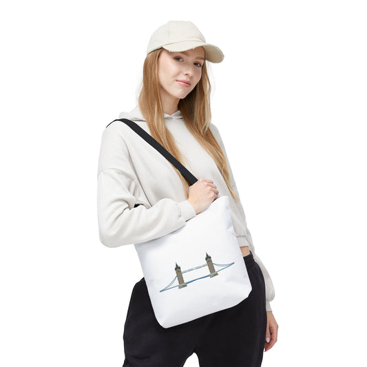 Stylish Tote Bag with London Bridge Design, Perfect for Everyday Use, Gifts, Travel, and Shopping!