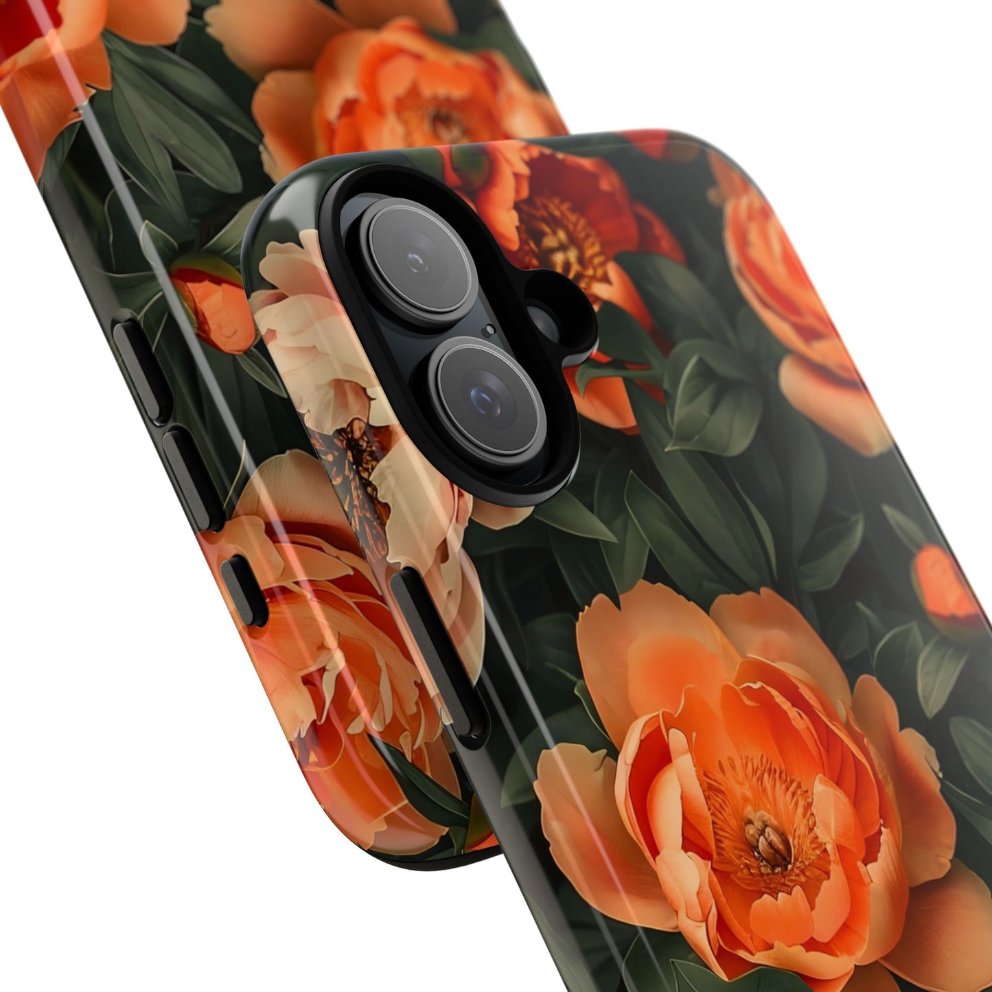 Stylish Floral Phone Case, Tough Cases, Floral Phone Cover, Gift for Her, Spring Accessories, Mother's Day, Phone Protection