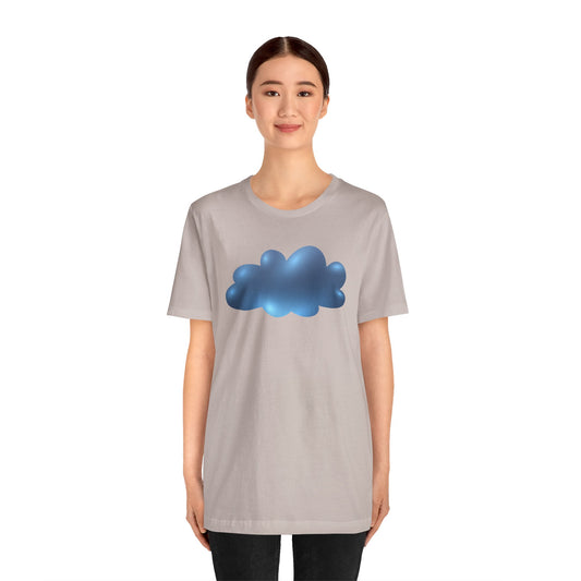 Unisex Jersey Short Sleeve Tee - Serene Cloudscape - Dreamy Cloud