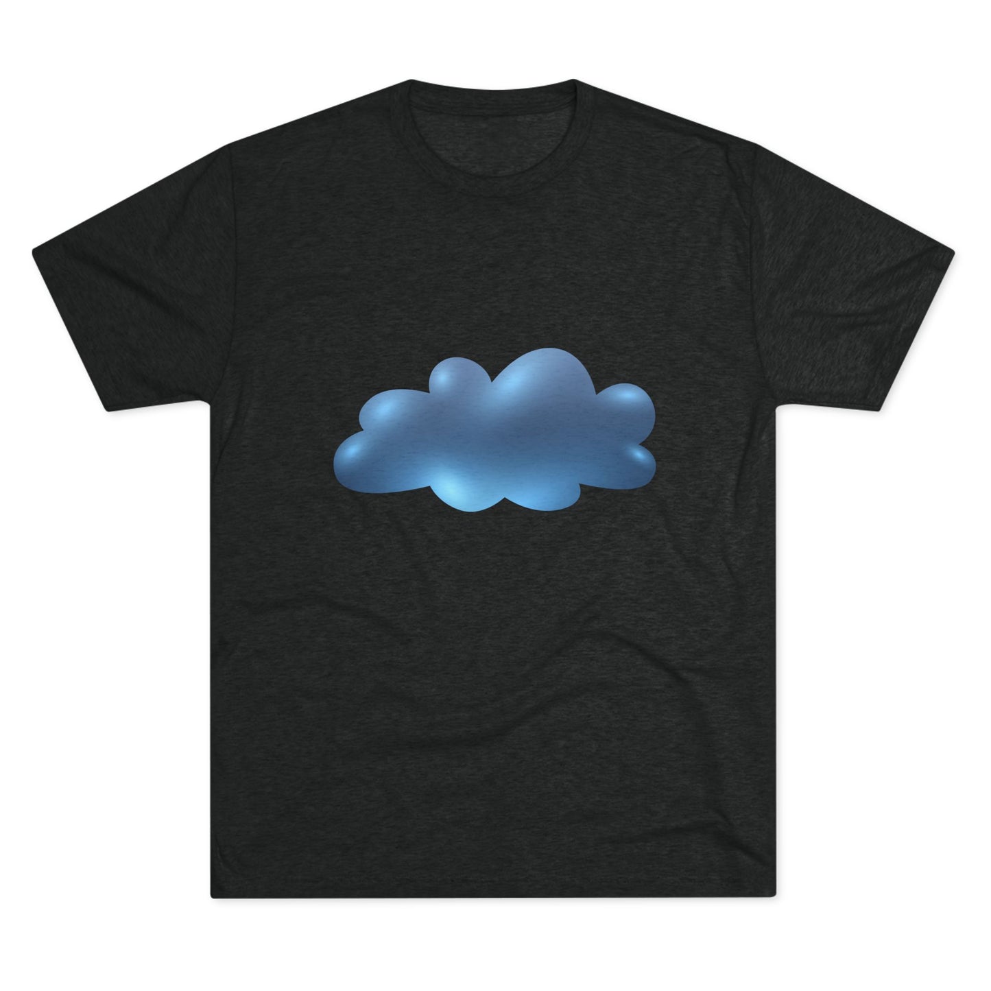 Serene Cloudscape - Dreamy Cloud Classy Unisex Tri-Blend Crew Tee
