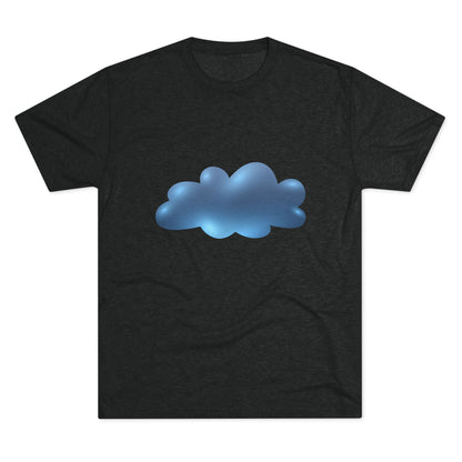 Serene Cloudscape - Dreamy Cloud Classy Unisex Tri-Blend Crew Tee