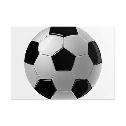 Soccer-Themed Rolled Posters | Perfect for Sports Decor, Game Room, Youth Birthdays, Gifts for Soccer Fans, Wall Art