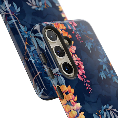 Floral iPhone Case, Tough Phone Cover, Gift for Her, Nature Lover Accessory, Spring Decor, Unique Floral Design