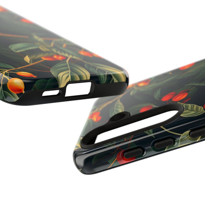 Tough Cases, Floral Phone Case, Nature-Inspired Tech, Unique Gift, Phone Accessory, Botanical Design, Fall Vibes