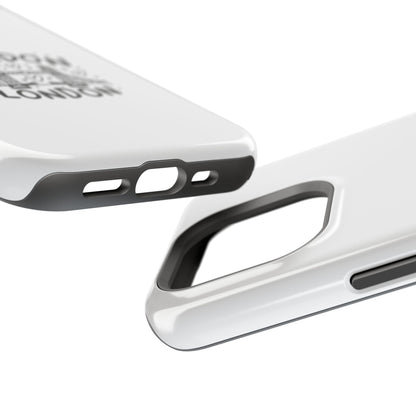 London-Themed Magnetic Phone Case, Cute Phone Cover, Trendy Gift for Travelers, City Lovers, Unique Accessory for iPhone