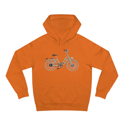 Form-fitting Unisex Hoodie - Classic British Bicycle