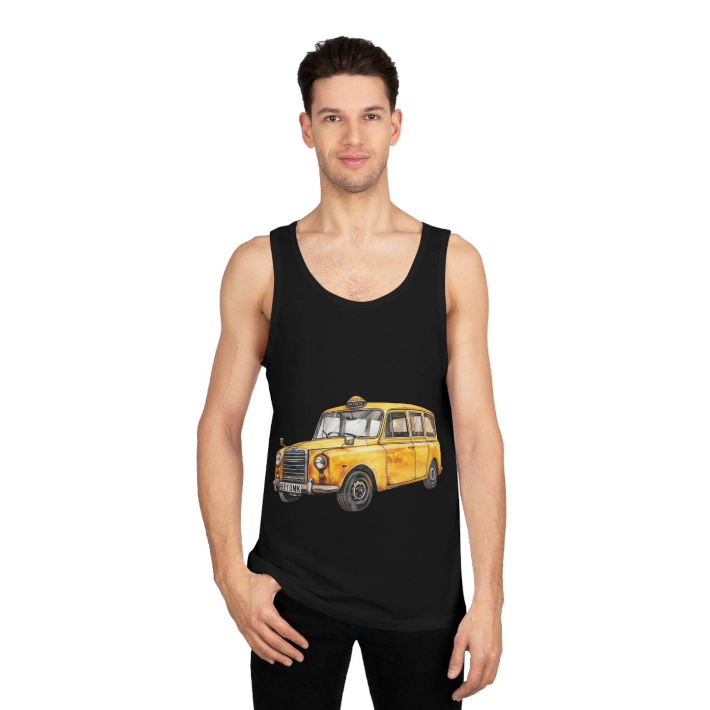 Unisex Softstyle™ Tank Top - Classy Vintage Car