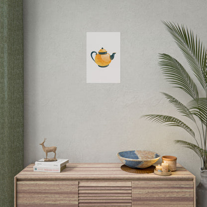 Vintage Tea Pot Rolled Posters