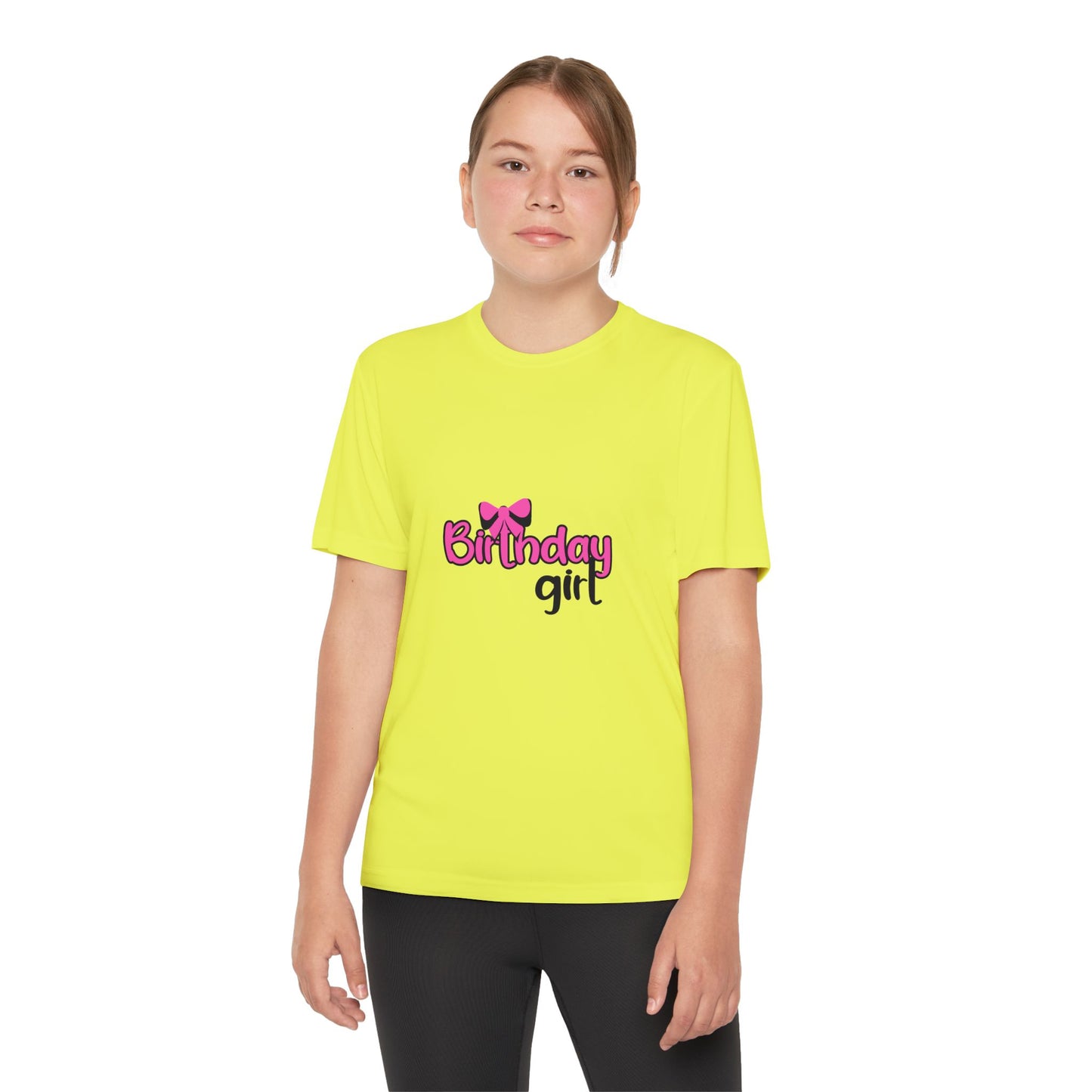 Birthday Girl -Youth Competitor Tee - Fun, Stylish Shirt for Celebrations