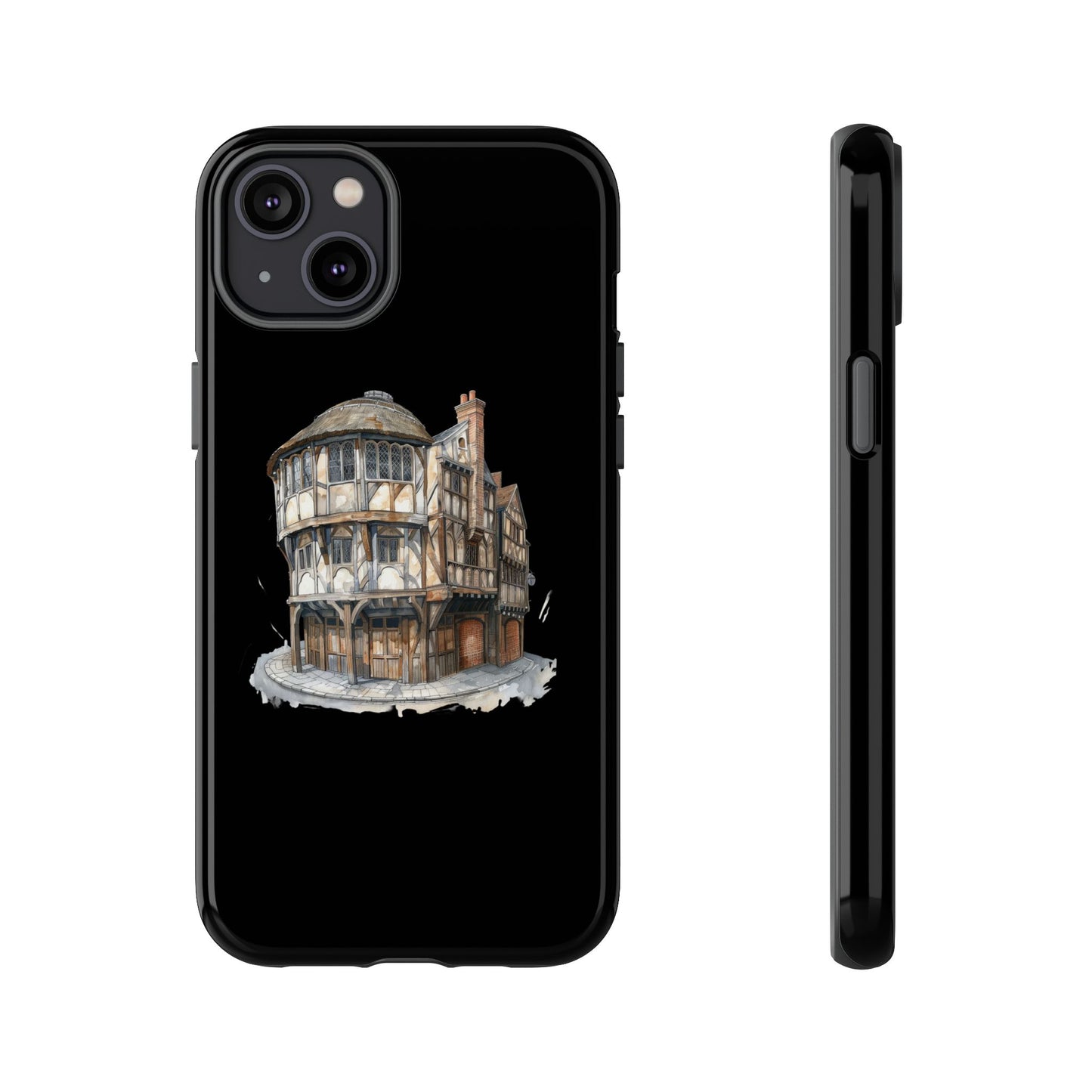 Stylish Phone Case featuring Unique Building Design, Art Lover Gift, Durable Phone Cover, Trendy Gadget Accessory, Unique Gift for Her