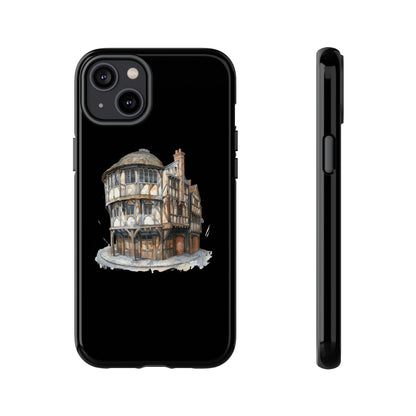 Stylish Phone Case featuring Unique Building Design, Art Lover Gift, Durable Phone Cover, Trendy Gadget Accessory, Unique Gift for Her