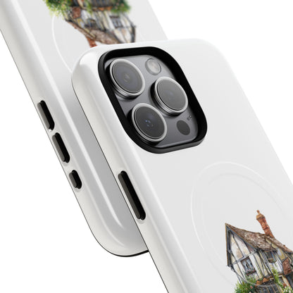 Charming Cottage Magnetic Phone Case | Tough & Durable iPhone Cover, Gift for Home Lovers, Personalized Phone Accessory