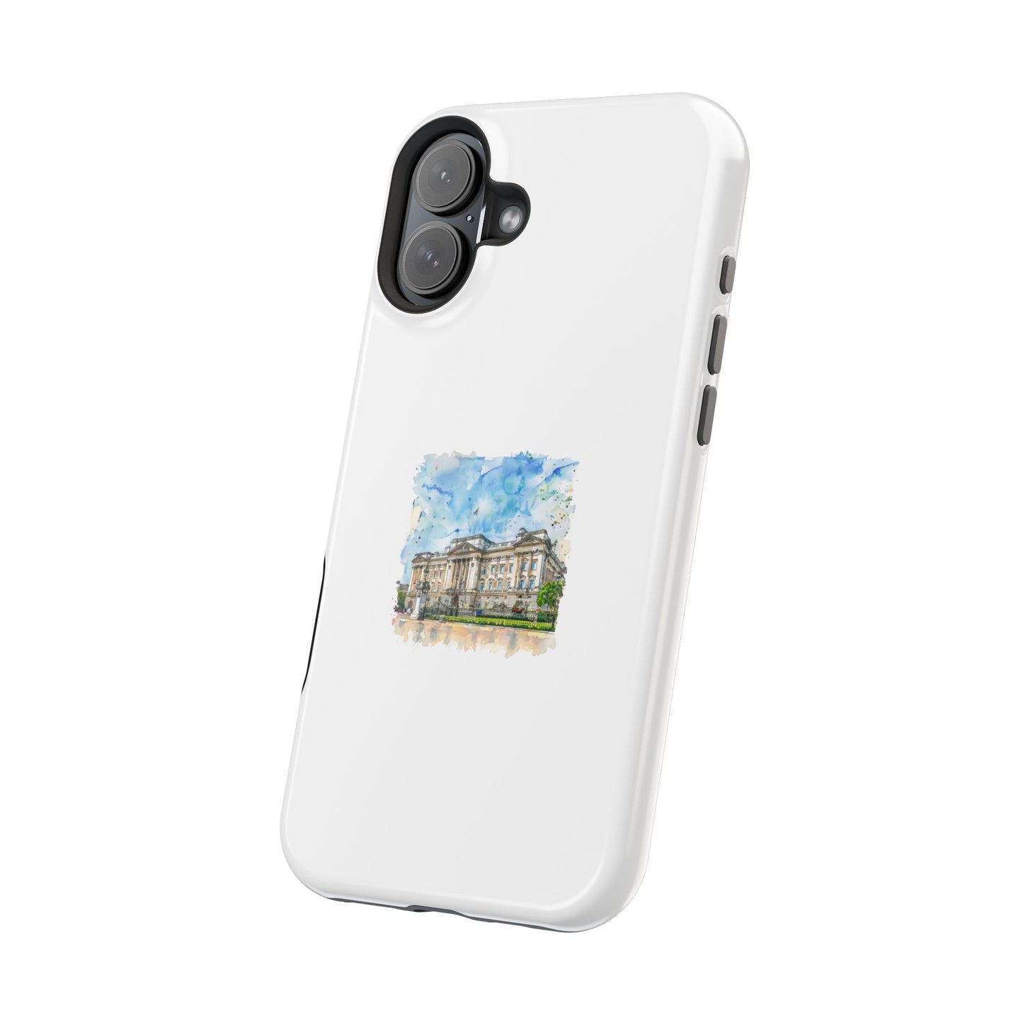 Artistic Magnetic Phone Case, Custom Tough Case, Unique Phone Cover, Gift for Travelers, Landscape Design, Protective Case