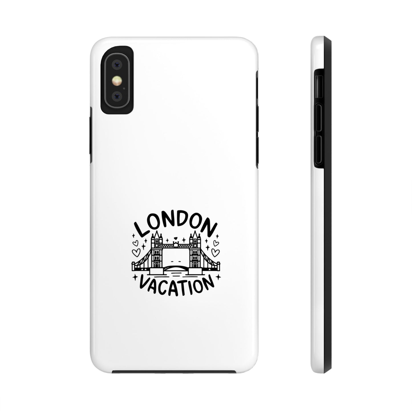 London Vacation Tough Phone Cases, Travel Gifts, London Souvenir, Durable Phone Cover, Cute Cell Phone Case, Travel Accessory