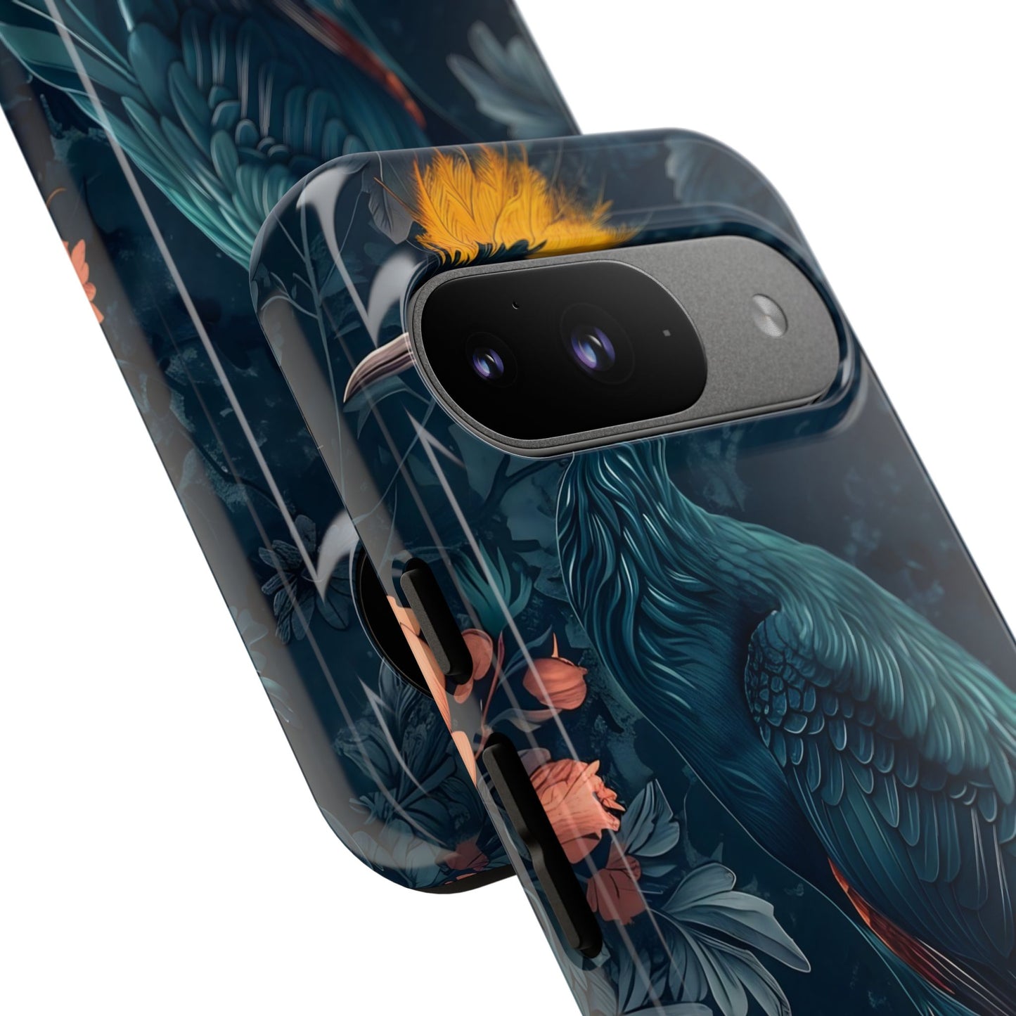 Tough Cases: Stylish Phone Case with Vibrant Parrot Design, Floral Phone Cover, Unique Gift for Bird Lovers, Trendy Tech Accessory, [...]