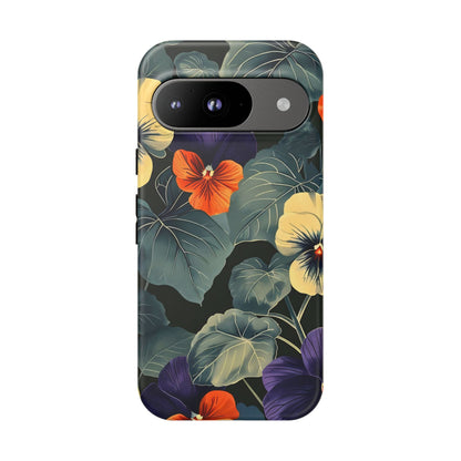 Tough Cases Floral iPhone Case, Tough Phone Cover, Stylish Floral Design, Gift for Her, Summer Vibe, Durable Protective Case