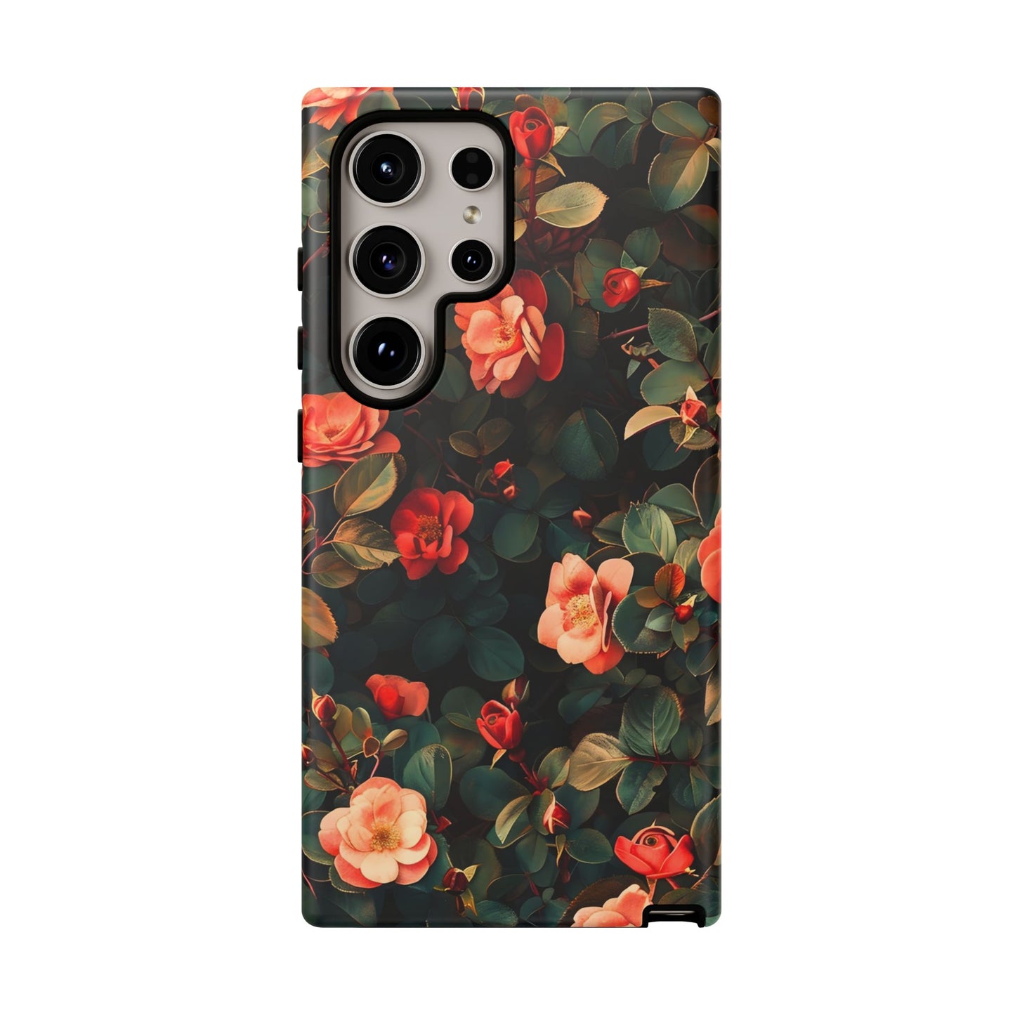 Floral Phone Case - Elegant Floral Design, Tough Protective Case, Perfect Gift for Her, Trendy Phone Accessories, Mother’s Day, Birthday