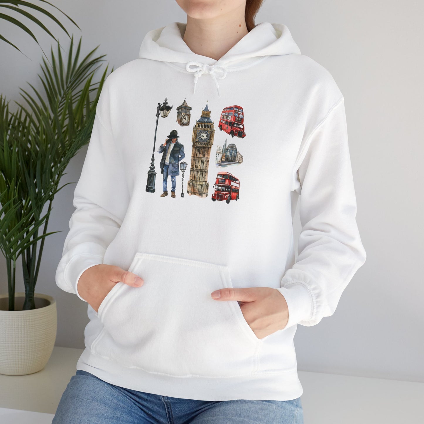 Unisex Heavy Blend™ Hooded Sweatshirt - Pints and Stories - Life at a British Pub