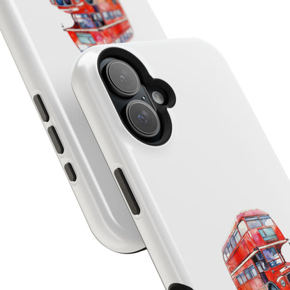 Stylish Magnetic Phone Cases | London Bus Design, Unique Gift for Travelers, Durable Protection, Trendy Accessories, Phone Covers