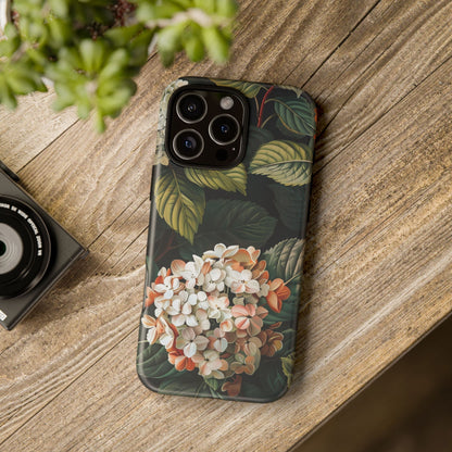 Floral Phone Case - Tough Cases, Nature Lover Gift, Floral Design, Botanical Phone Cover, Stylish Cellphone Accessory, Mother's Day Gift