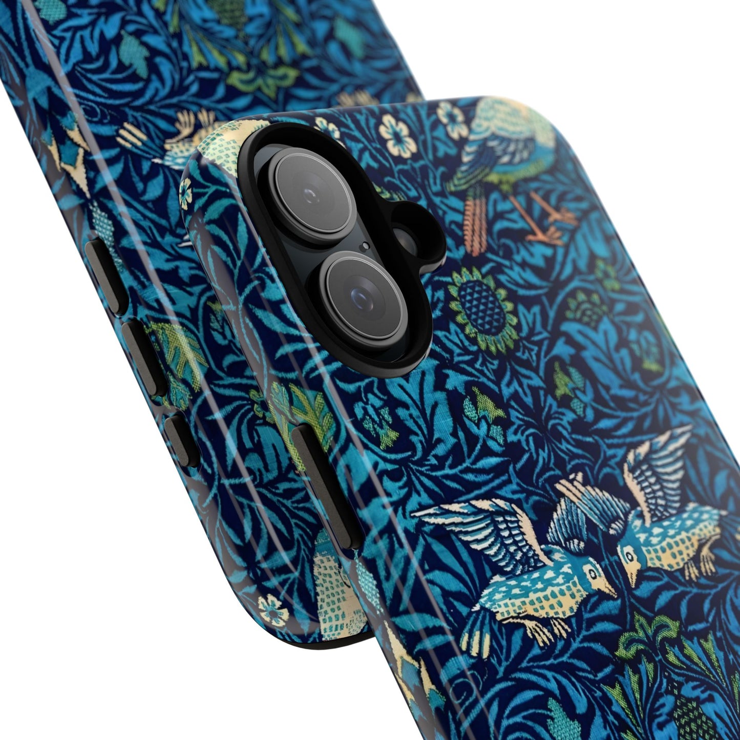 Elegant Bird Pattern Phone Case | Nature Lover Gift, Stylish Mobile Cover, Floral Design, Eco-Friendly, Unique Cell Phone Protector
