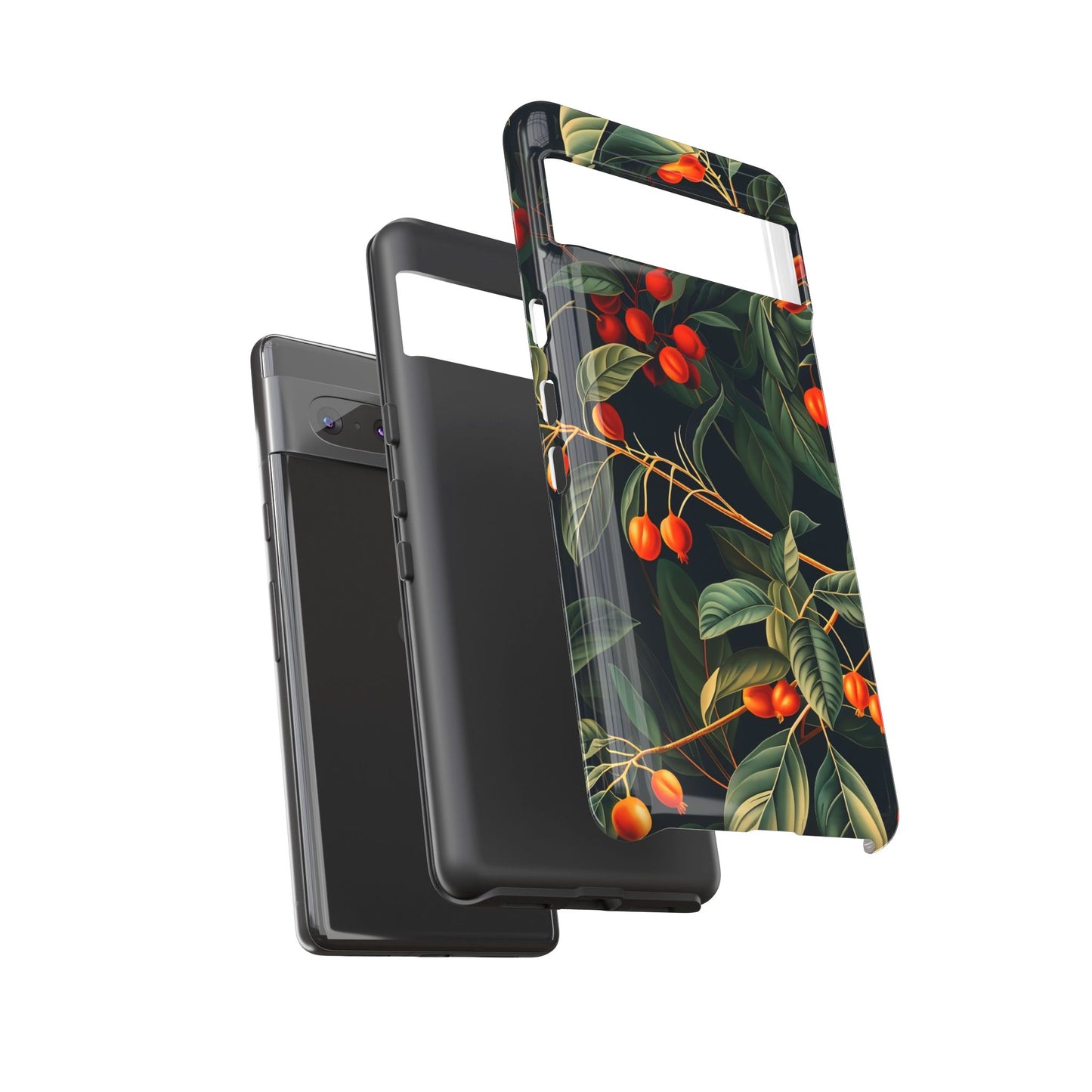 Tough Cases, Floral Phone Case, Nature-Inspired Tech, Unique Gift, Phone Accessory, Botanical Design, Fall Vibes